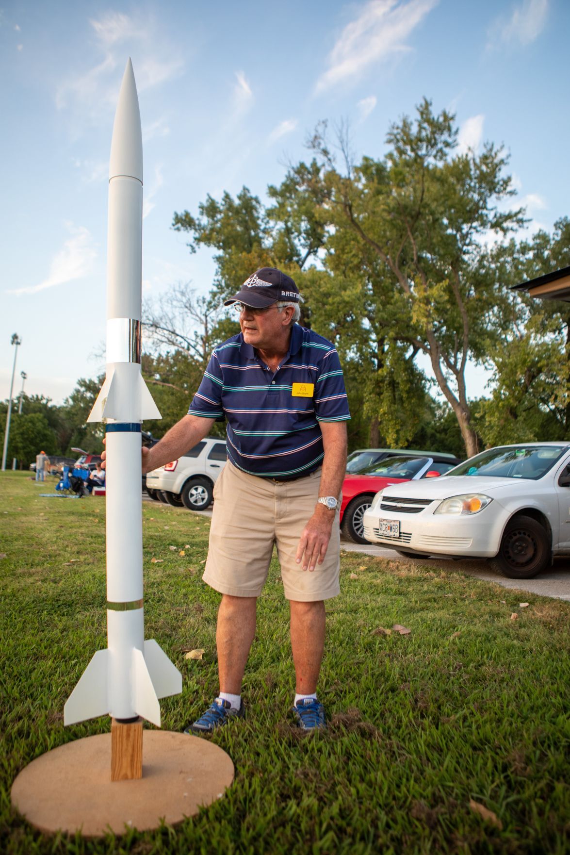 St. Louis Rocketry Association first night launch